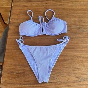 Lilac purple Hollister bikini